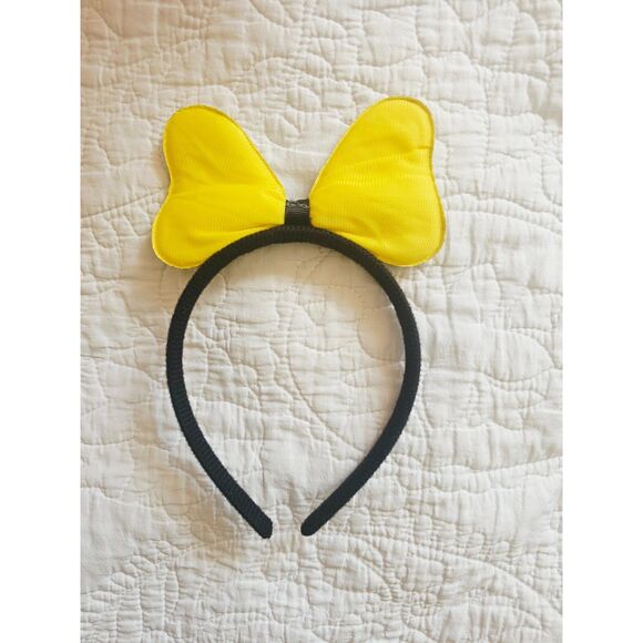 READ DESCRIPTION FREE Disney Minnie Mouse Gift Bag & Gold Glitter Ears Headband - Picture 4 of 11